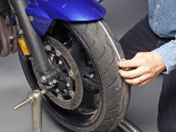 measuring tire diameter